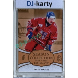 2024/25 LC Repre serie 1 #KC-15 Pavel Kousal Season Collection Karjala Cup 2024 Gold