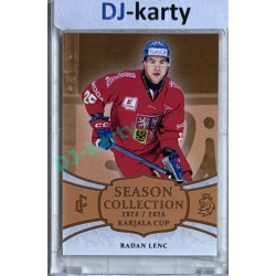 2024/25 LC Repre serie 1 #KC-16 Radan Lenc Season Collection Karjala Cup 2024 Gold