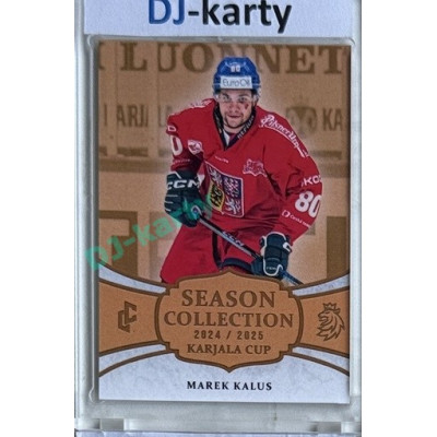 2024/25 LC Repre serie 1 #KC-24 Marek Kalus Season Collection Karjala Cup 2024 Gold