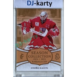 2024/25 LC Repre serie 1 #KC-27 Ondřej Kacetl Season Collection Karjala Cup 2024 Gold