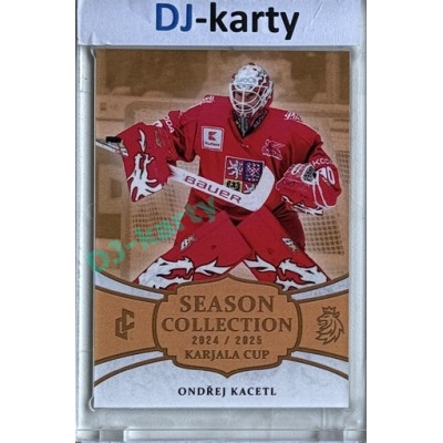 2024/25 LC Repre serie 1 #KC-27 Ondřej Kacetl Season Collection Karjala Cup 2024 Gold