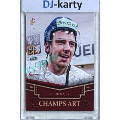 2024/25 LC Repre serie 1 #CHA-07 Libor Hájek Champs Art Red