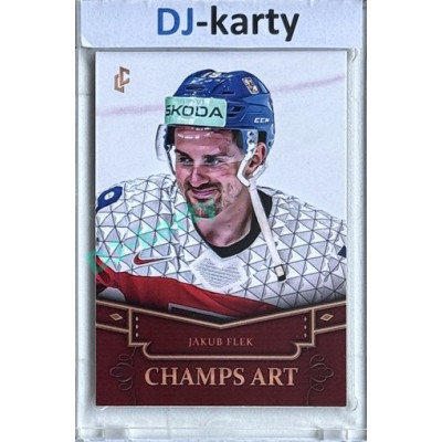 2024/25 LC Repre serie 1 #CHA-11 Jakub Flek Champs Art Red