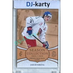 2024/25 LC Repre serie 1 #SHG-01 Jakub Sirota Season Collection Swiss Hockey Games 2024 Gold
