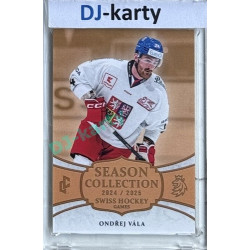2024/25 LC Repre serie 1 #SHG-04 Ondřej Vála Season Collection Swiss Hockey Games 2024 Gold