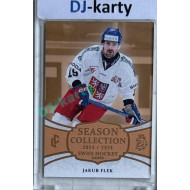 2024/25 LC Repre serie 1 #SHG-15 Jakub Flek Season Collection Swiss Hockey Games 2024 Gold