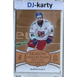 2024/25 LC Repre serie 1 #SHG-19 Martin Kaut Season Collection Swiss Hockey Games 2024 Gold