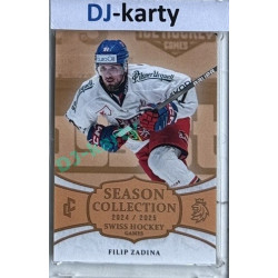 2024/25 LC Repre serie 1 #SHG-22 Filip Zadina Season Collection Swiss Hockey Games 2024 Gold