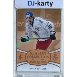 2024/25 LC Repre serie 1 #SHG-24 David Tomášek Season Collection Swiss Hockey Games 2024 Gold