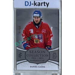 2024/25 LC Repre serie 1 #KC-06 Daniel Gazda Season Collection Karjala Cup 2024 Platinum xx/50