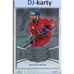 2024/25 LC Repre serie 1 #KC-17 Michael Špaček Season Collection Karjala Cup 2024 Platinum xx/50