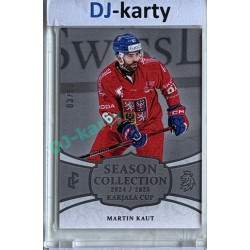 2024/25 LC Repre serie 1 #KC-18 Martin Kaut Season Collection Karjala Cup 2024 Platinum xx/50