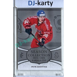 2024/25 LC Repre serie 1 #KC-20 Petr Kodýtek Season Collection Karjala Cup 2024 Platinum xx/50