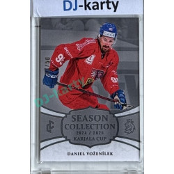 2024/25 LC Repre serie 1 #KC-22 Daniel Voženílek Season Collection Karjala Cup 2024 Platinum xx/50