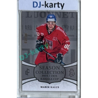 2024/25 LC Repre serie 1 #KC-24 Marek Kalus Season Collection Karjala Cup 2024 Platinum xx/50