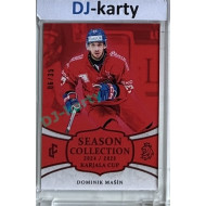 2024/25 LC Repre serie 1 #KC-04 Dominik Mašín Season Collection Karjala Cup 2024 Red xx/35