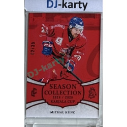 2024/25 LC Repre serie 1 #KC-13 Michal Kunc Season Collection Karjala Cup 2024 Red xx/35