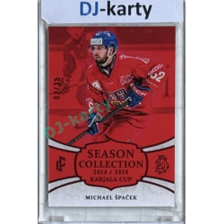 2024/25 LC Repre serie 1 #KC-17 Michael Špaček Season Collection Karjala Cup 2024 Red xx/35