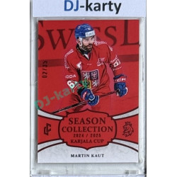 2024/25 LC Repre serie 1 #KC-18 Martin Kaut Season Collection Karjala Cup 2024 Red xx/35