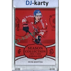 2024/25 LC Repre serie 1 #KC-20 Petr Kodýtek Season Collection Karjala Cup 2024 Red xx/35