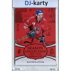 2024/25 LC Repre serie 1 #KC-21 Matyáš Kantner Season Collection Karjala Cup 2024 Red xx/35