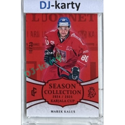 2024/25 LC Repre serie 1 #KC-24 Marek Kalus Season Collection Karjala Cup 2024 Red xx/35