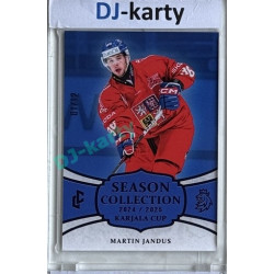 2024/25 LC Repre serie 1 #KC-02 Martin Jandus Season Collection Karjala Cup 2024 Blue xx/12