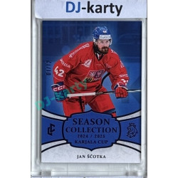 2024/25 LC Repre serie 1 #KC-03 Jan Ščotka Season Collection Karjala Cup 2024 Blue xx/12