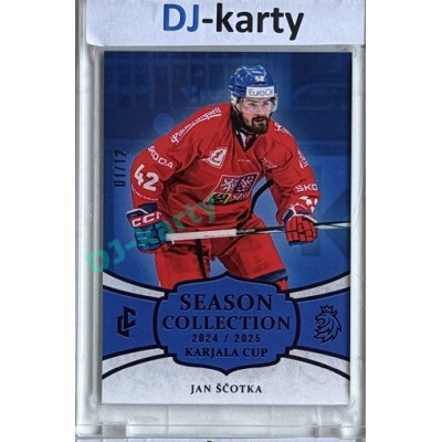2024/25 LC Repre serie 1 #KC-03 Jan Ščotka Season Collection Karjala Cup 2024 Blue xx/12
