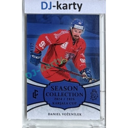 2024/25 LC Repre serie 1 #KC-22 Daniel Voženílek Season Collection Karjala Cup 2024 Blue xx/12