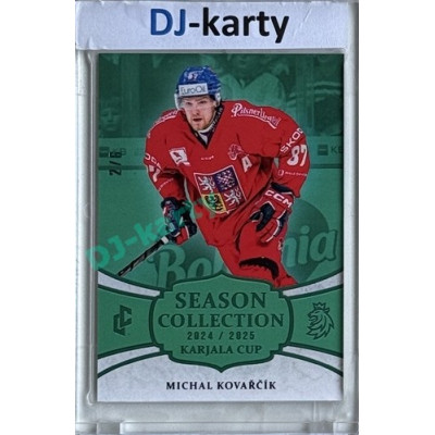 2024/25 LC Repre serie 1 #KC-19 Michal Kovařčík Season Collection Karjala Cup 2024 Turquoise 2/6