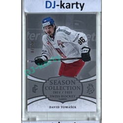 2024/25 LC Repre serie 1 #SHG-24 David Tomášek Season Collection Swiss Hockey Games 2024 Platinum xx/50
