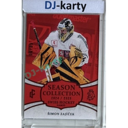 2024/25 LC Repre serie 1 #SHG-25 Šimon Zajíček Season Collection Swiss Hockey Games 2024 Red xx/35