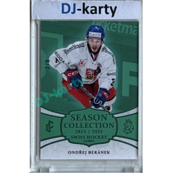 2024/25 LC Repre serie 1 #SHG-10 Ondřej Beránek Season Collection Swiss Hockey Games 2024 Turquoise 3/6