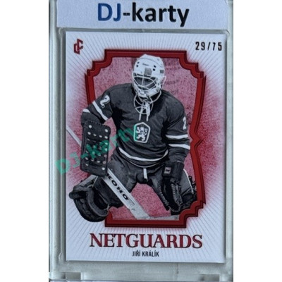 2024/25 LC Repre serie 1 #NG-05 Jiří Králík Netguards Red xx/75