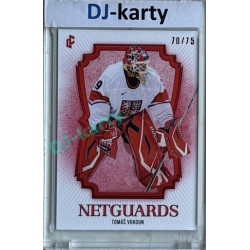 2024/25 LC Repre serie 1 #NG-08 Tomáš Vokoun Netguards Red xx/75