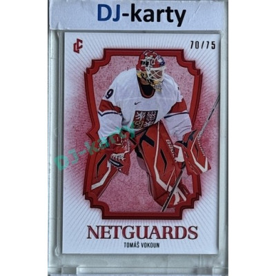 2024/25 LC Repre serie 1 #NG-08 Tomáš Vokoun Netguards Red xx/75