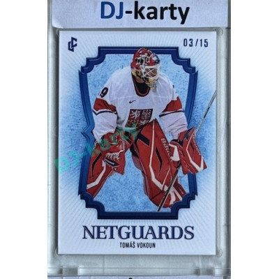 2024/25 LC Repre serie 1 #NG-08 Tomáš Vokoun Netguards Blue 03/15