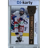 2024/25 LC Repre serie 1 #WEHT-07 Tereza Radová Women´s Euro Hockey Tour Sweden 2024 Canvas xx/20