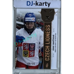 2024/25 LC Repre serie 1 #WEHT-10 Anna Vaníčková Women´s Euro Hockey Tour Sweden 2024 Canvas xx/20