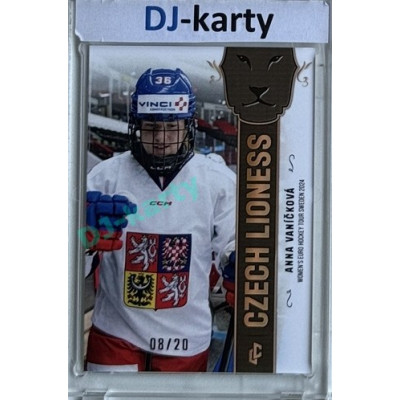 2024/25 LC Repre serie 1 #WEHT-10 Anna Vaníčková Women´s Euro Hockey Tour Sweden 2024 Canvas xx/20