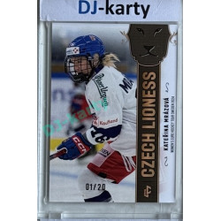 2024/25 LC Repre serie 1 #WEHT-16 Kateřina Mrázová Women´s Euro Hockey Tour Sweden 2024 Canvas xx/20