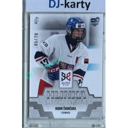 2024/25 LC Repre serie 1 #HGC-19 Robin Švančara Hlinka Gretzky Cup 2024 Platinum xx/20