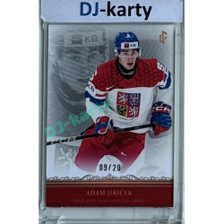 2024/25 LC Repre serie 1 #WJC-02 Adam Jiríček World Junior Championship 2025 Canada Red xx/20