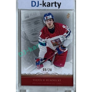 2024/25 LC Repre serie 1 #WJC-05 Vojtěch Husinecký World Junior Championship 2025 Canada Red xx/20