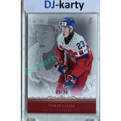 2024/25 LC Repre serie 1 #WJC-06 Tomáš Galvas World Junior Championship 2025 Canada Red xx/20