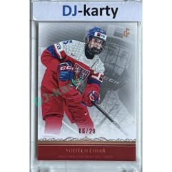2024/25 LC Repre serie 1 #WJC-11 Vojtěch Čihař World Junior Championship 2025 Canada Red xx/20