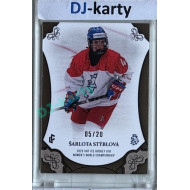 2024/25 LC Repre serie 1 #WU18-02 Šarlota Stýblová U18 Women´s World Championship 2025 Canvas xx/20
