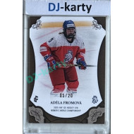2024/25 LC Repre serie 1 #WU18-03 Adéla Fromová U18 Women´s World Championship 2025 Canvas xx/20