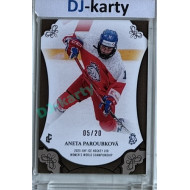 2024/25 LC Repre serie 1 #WU18-04 Aneta Paroubková U18 Women´s World Championship 2025 Canvas xx/20